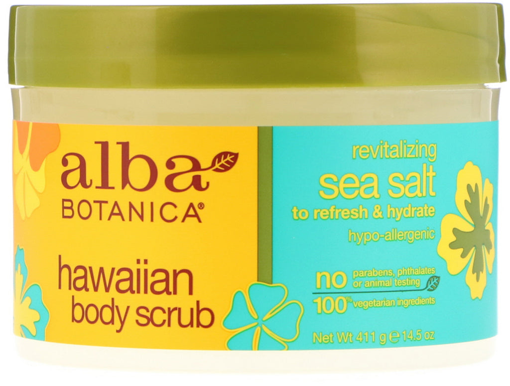 Alba Botanica, Hawaiian Body Scrub, 14,5 oz (411 g)