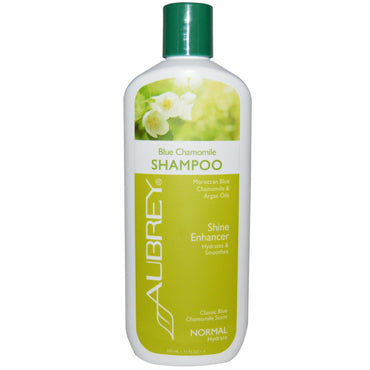 Aubrey s, Blue Chamomile Shampoo, Shine Enhancer, Normal, 11 fl oz (325 ml)