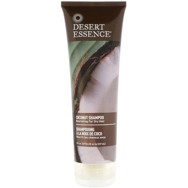 Desert Essence, Shampoo, Nourishing for Dry Hair, Coconut, 8 fl oz (237 ml)