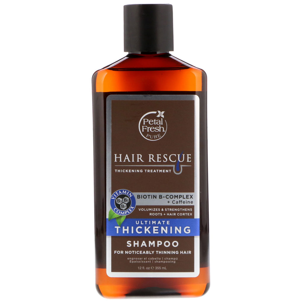 Kronbladsfrisk, ren, Hair Rescue, Ultimate Thickening Shampoo, 12 fl oz (355 ml)