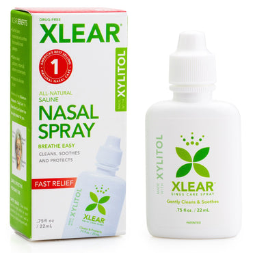 Xlear Xylitol Saline Nasal Spray .75 fl oz (22 ml)