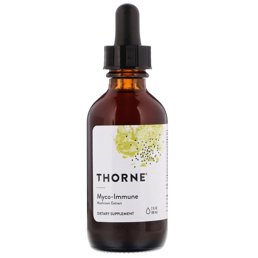 Thorne Research, Myco-Immune、キノコエキス、2 fl oz (60 ml)