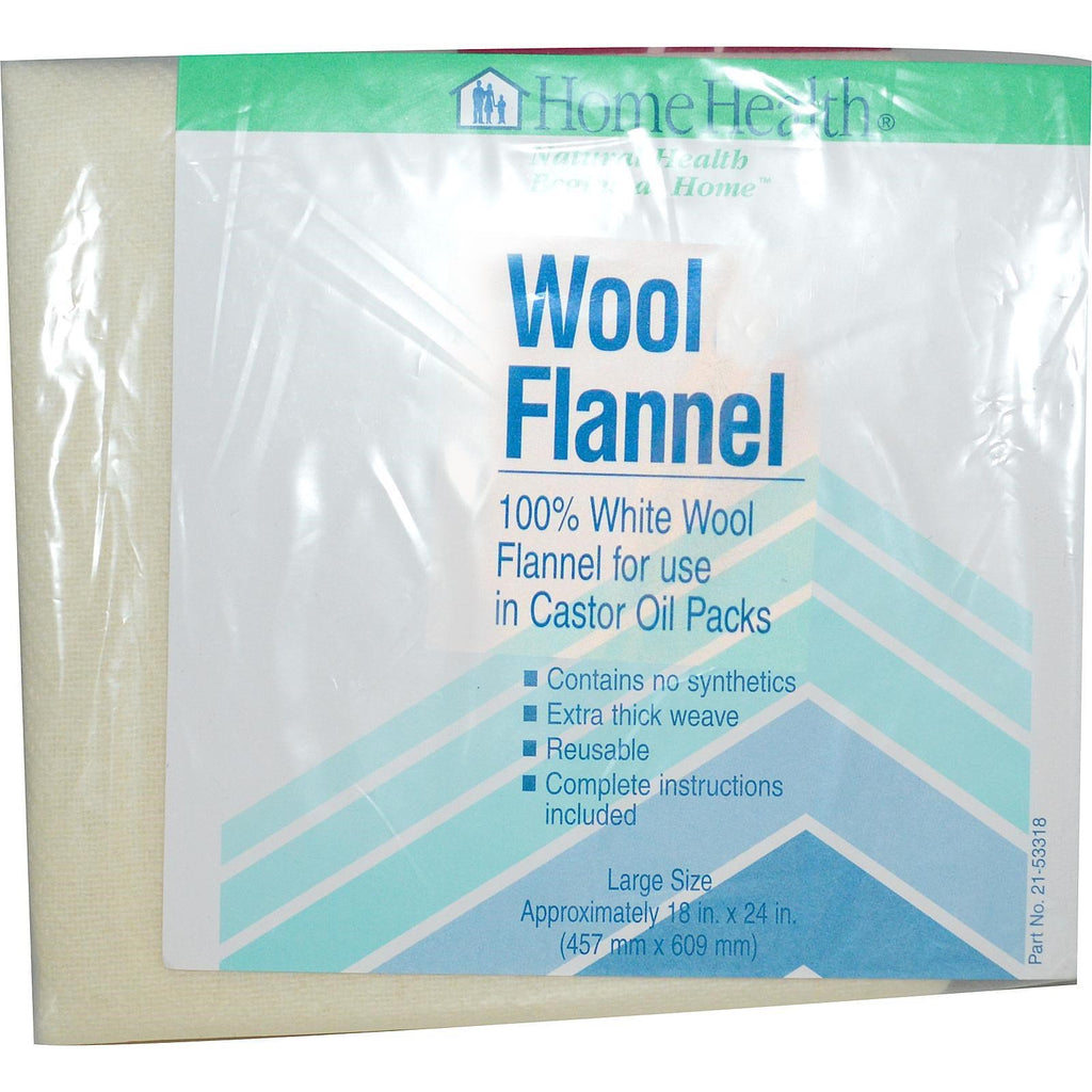 Home Health, Flanelle de laine, Grande, 1 Flanelle