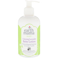 Earth Mama Baby Calming Lavender Baby Lotion Lavender Vanilla 8 fl oz (240 ml)