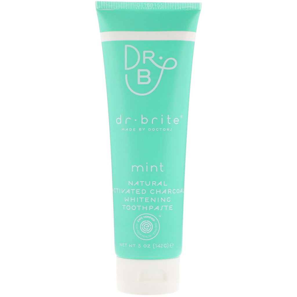 Dr. Brite, 天然活性炭ホワイトニング歯磨き粉、ミント、4.2 オンス (119 g)