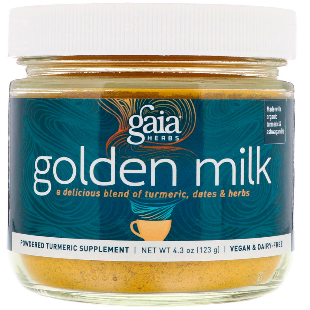 Gaia Herbs, lapte auriu, 4,3 oz (123 g)