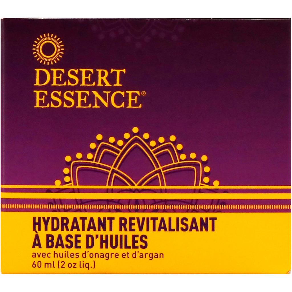 Desert Essence, Hydratant aux huiles revitalisantes, 2 fl oz (60 ml)