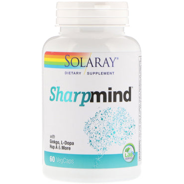 Solaray, SharpMind, 60 gélules végétales