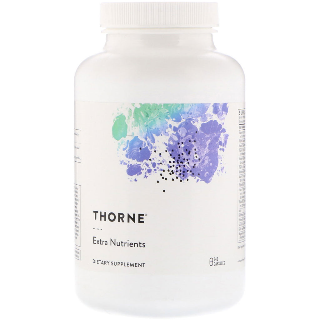 Thorne Research, Nutrientes adicionales, 240 cápsulas