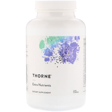 Thorne research, ekstra næringsstoffer, 240 kapsler
