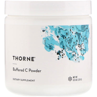 Thorne Research, Poudre C tamponnée, 8,15 oz (231 g)