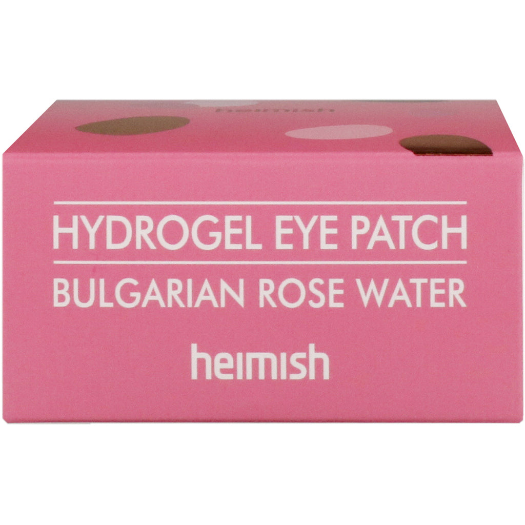 Heimish, Patch pour les yeux hydrogel, eau de rose bulgare, 60 patchs