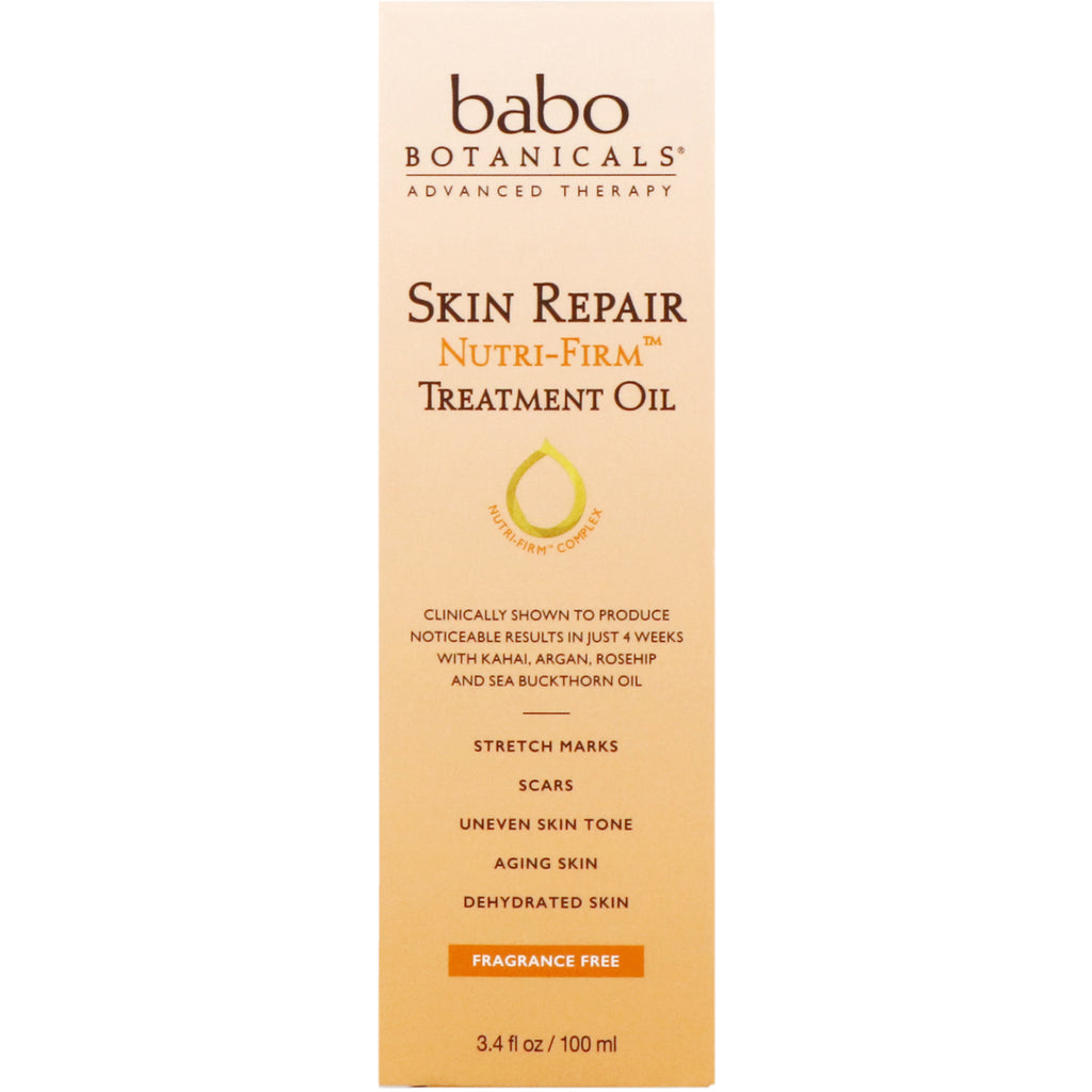 Babo Botanicals Skin Repair Nutri-Firm Olejek pielęgnacyjny 3,4 uncji (100 ml)