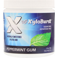 Xyloburst Xylitol Chewing Gum Peppermint 5.29 oz (150 g) 100 Pieces