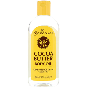 Cococare, Óleo Corporal de Manteiga de Cacau, 250 ml (8,5 fl oz)