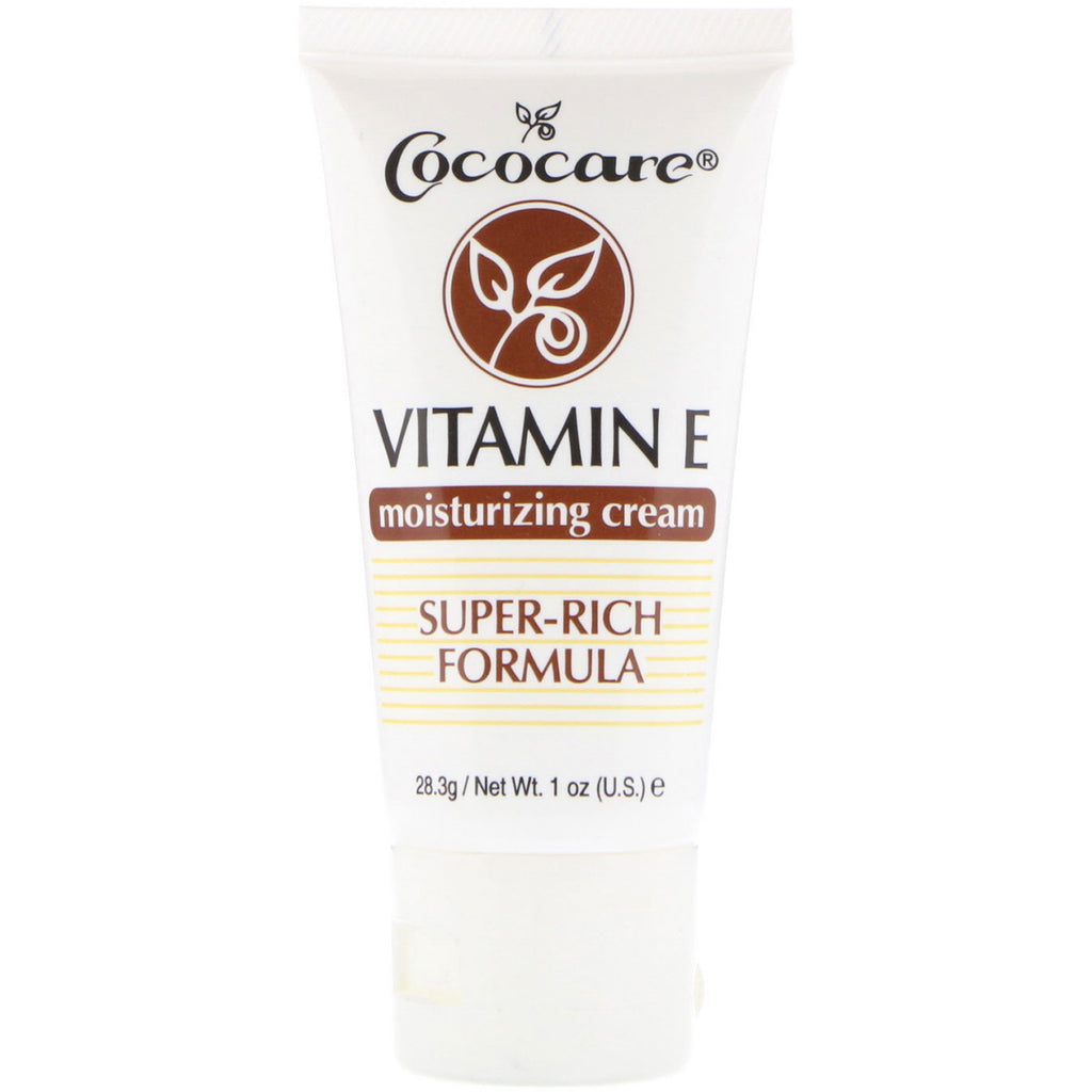 Cococare Vitamin E Moisturizing Cream 1 oz (28,3 g)