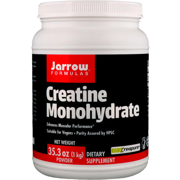 Jarrow Formulas, Monohydrat Kreatyny w proszku, 35,3 uncji (1 kg)