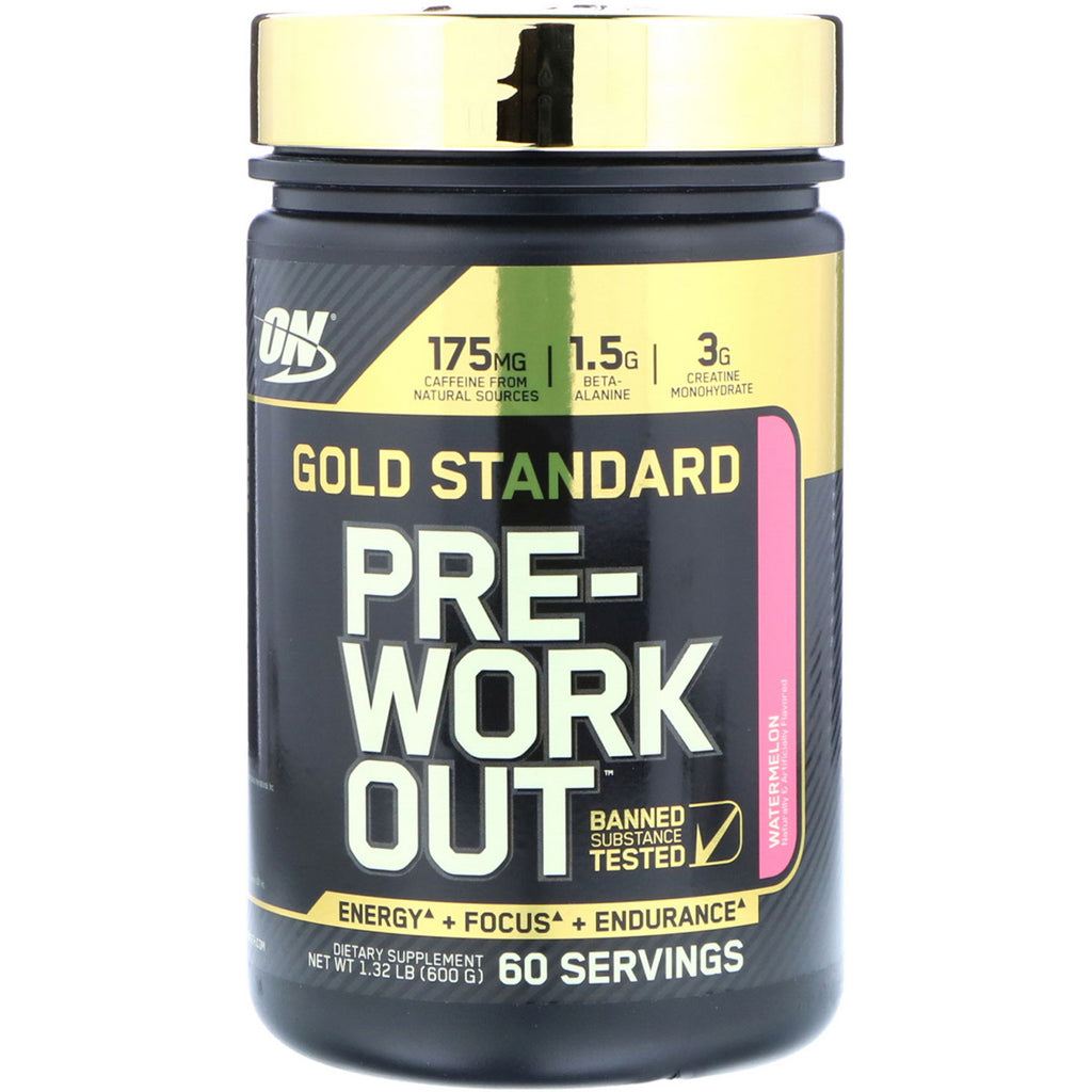 Optimum Nutrition, Gold Standard, Pre-Workout, Wassermelone, 1,32 lb (600 g)
