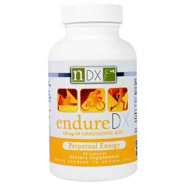 Natuurlijke dynamix, endure dx, eeuwige energie, 30 capsules
