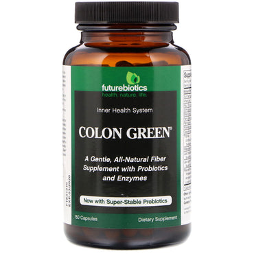 Futurebiotics, Colon Green, 150 Kapseln