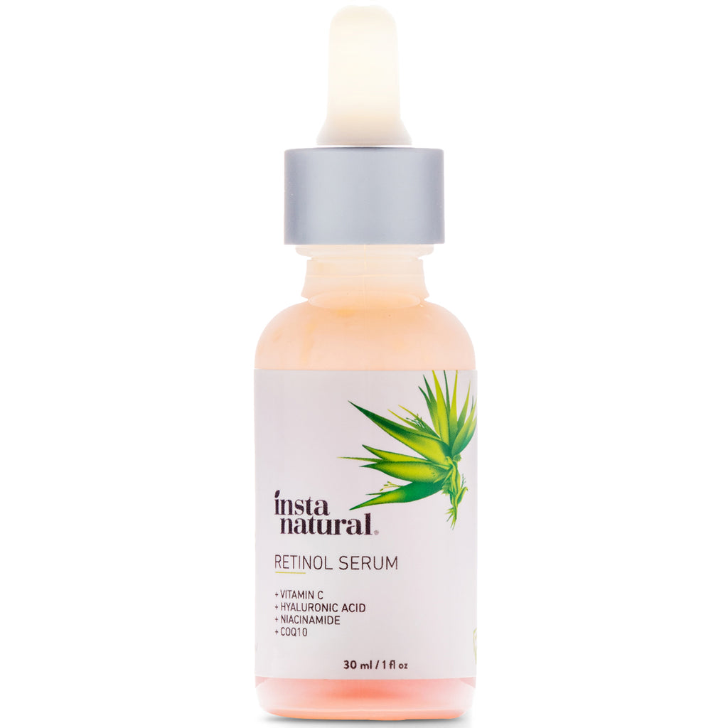 InstaNatural, Retinol Serum, With Vitamin C + Hyaluronic Acid, 1 fl oz (30 ml)