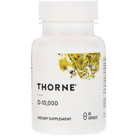 Thorne Research, D-10,000, 60 Capsules