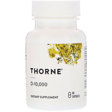 Thorne Research, د-10000، 60 كبسولة