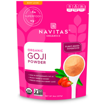 Navitas s, , Goji-pulver, 8 oz (227 g)