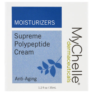 MyChelle Dermaceuticals, Crème polypeptidique suprême, anti-âge, 1,2 fl oz (35 ml)