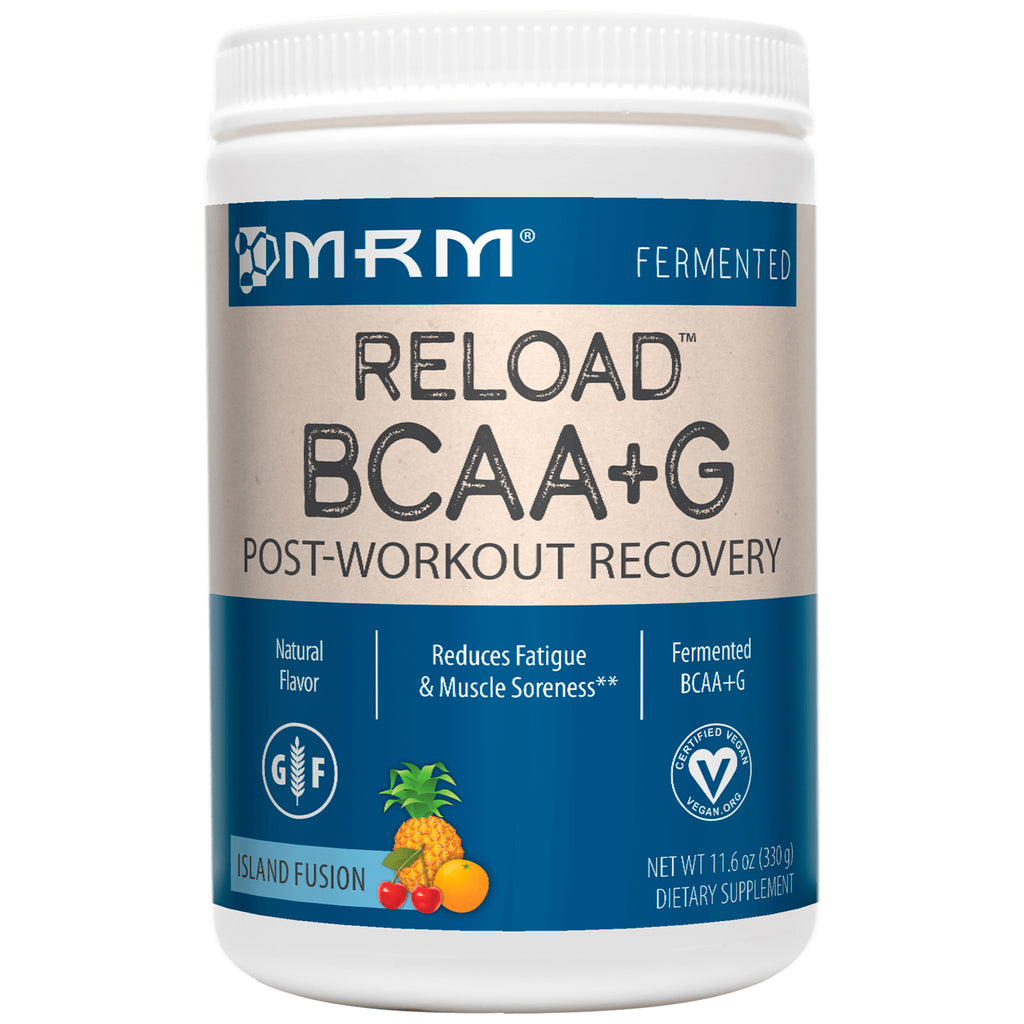 MRM, BCAA+G Reload, regeneracja po treningu, Island Fusion, 11,6 uncji (330 g)