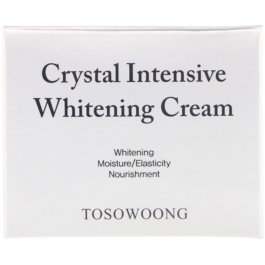 Tosowoong, Kristal Intensieve Whitening Cream, 50 g