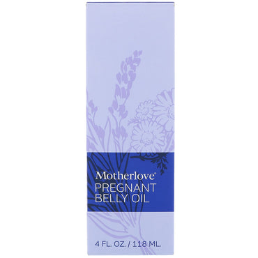 Motherlove Pregnant Bely Oil 4 fl oz (118 מ"ל)