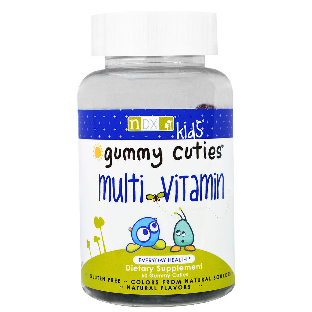 Natural Dynamix, Gummy Cuties, Multivitamina para niños, 60 Gummy Cuties