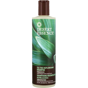Desert Essence, Tea Tree Replenishing Shampoo, 12,9 fl oz (382 ml)