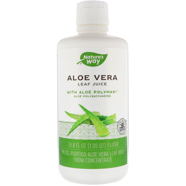 Nature's Way, Aloe Vera, jus de feuilles, 33,8 fl oz (1 litre)