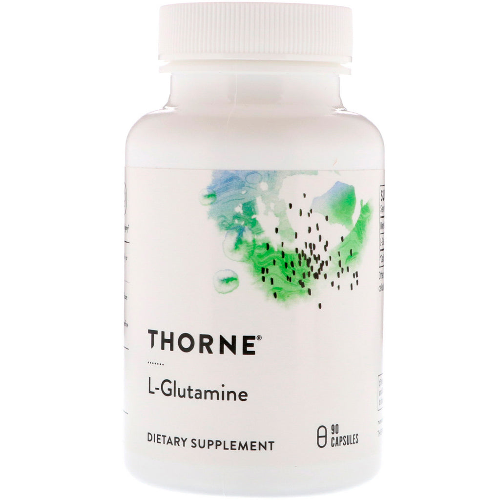 Thorne research, l-glutamina, 90 capsule