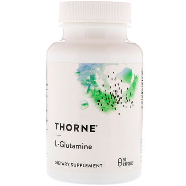Thorne Research, L-glutamina, 90 cápsulas