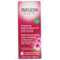 Weleda, Pampering Body & Beauty Oil, Wild Rose Extracts, 3.4 fl oz (100 ml)