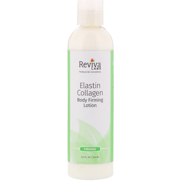 Reviva Labs โลชั่นกระชับผิวกาย Elastin Collagen 8 ออนซ์ (236 มล.)