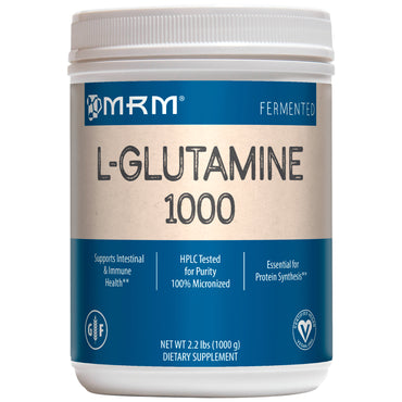MRM, L-Glutamina 1000, 2,2 libras (1000 g)