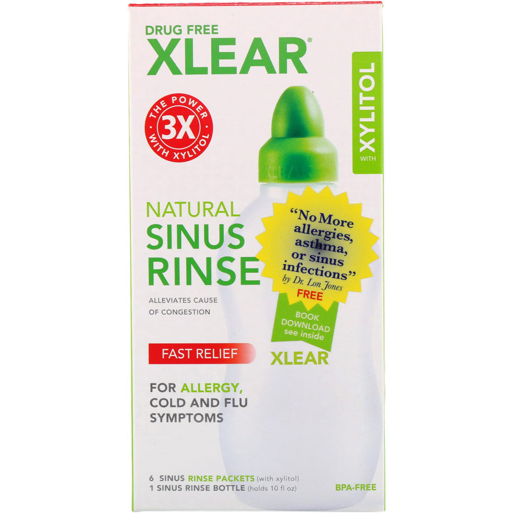 Xlear Natural Sinus Skölj med Xylitol 1 Kit
