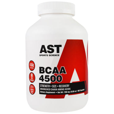 AST Sports Science, BCAA 4500, 462 Capsules