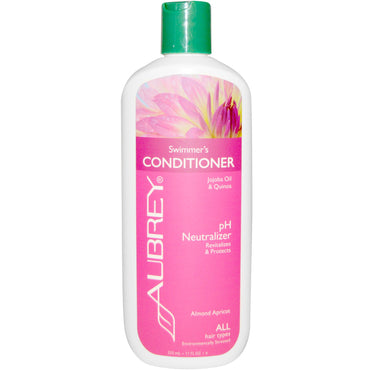 Aubrey s, Swimmer's Conditioner, pH Neutralizer, Alle hårtyper, 11 fl oz (325 ml)