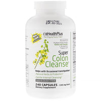 Health Plus Inc., Super Colon Cleanse, 530 mg, 240 Capsules