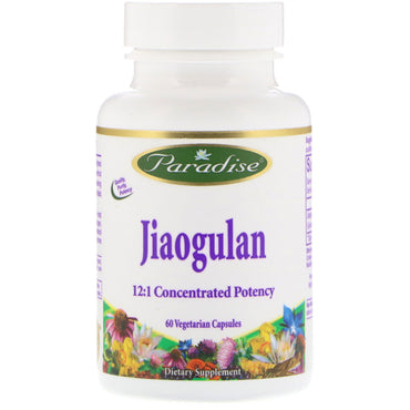 Paradijskruiden, jiaogulan, 60 vegetarische capsules