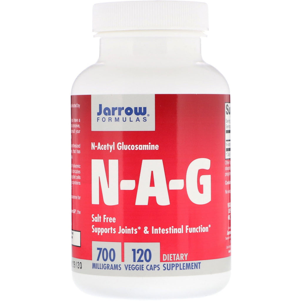 Jarrow Formulas, NAG, 700 mg, 120 Veggie Caps