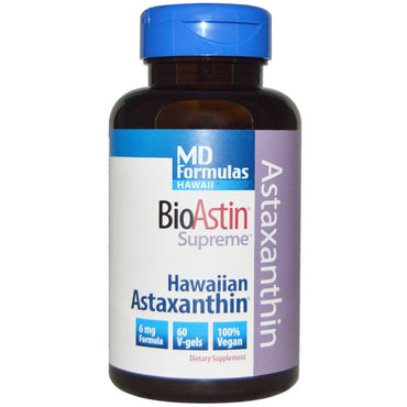 Nutrex Hawaii, BioAstin Supreme, 6 mg, 60 V-젤