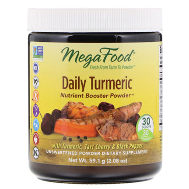 MegaFood, Daily Turmeric, 2.08 oz (59.1 g)