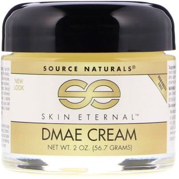 Source Naturals, Crème DMAE éternelle pour la peau, 2 oz (56,7 g)