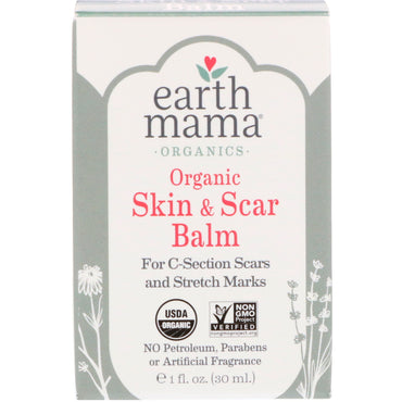 Earth Mama Baume pour la peau et les cicatrices 1 fl oz (30 ml)